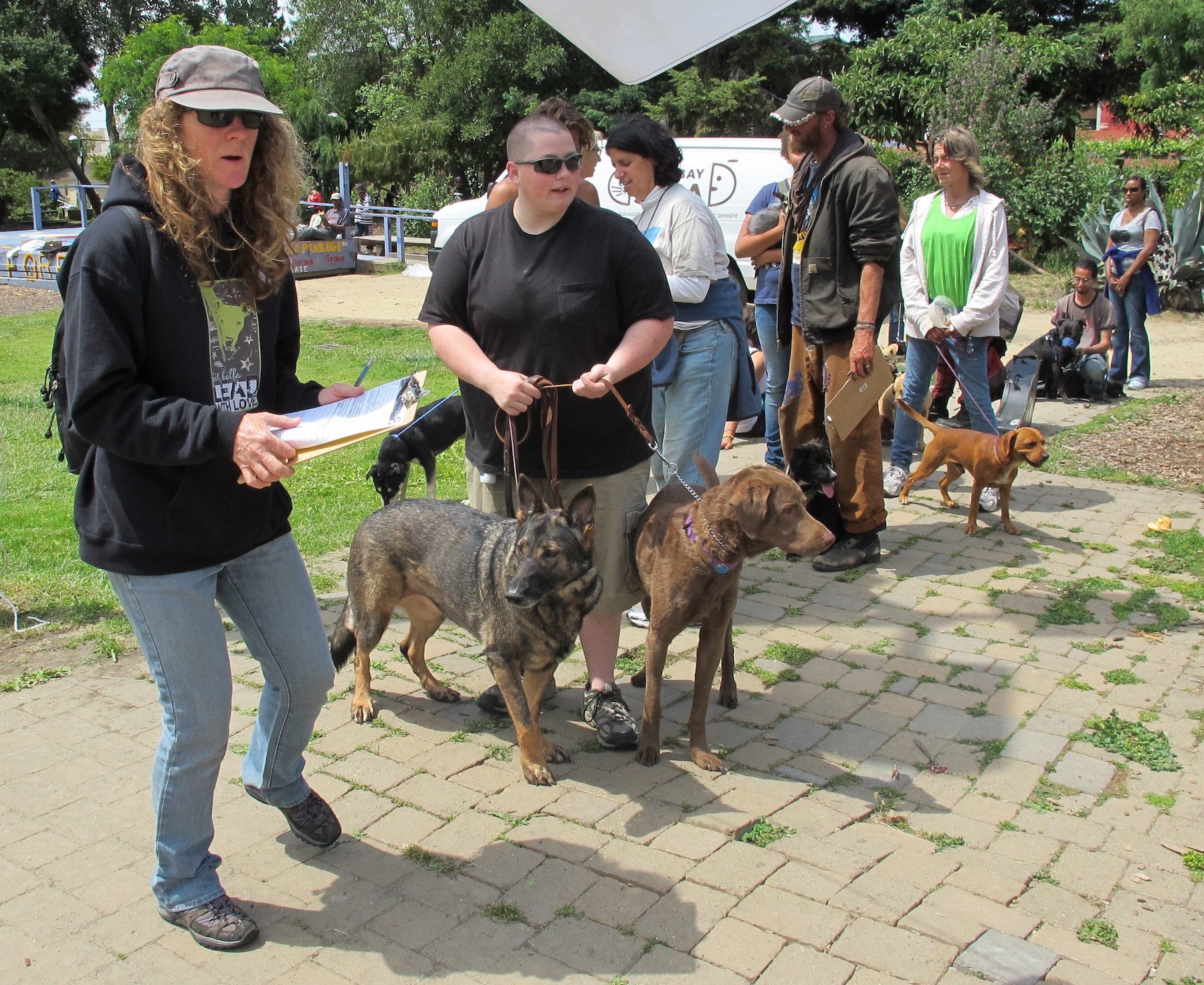 People's Park Volunteers and Pets